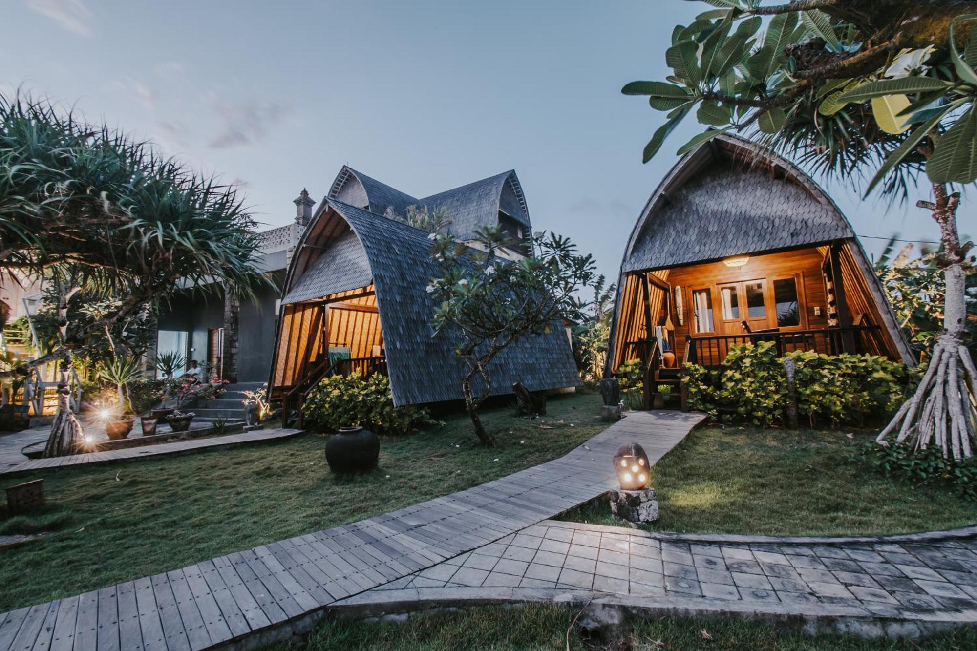 Dream Beach Huts Nusa Lembongan Exterior foto